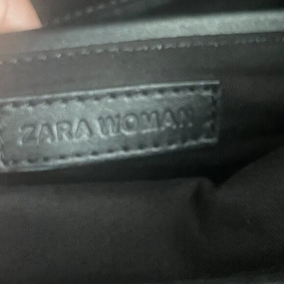 Zara black leather chain purse - Picture 8 of 10